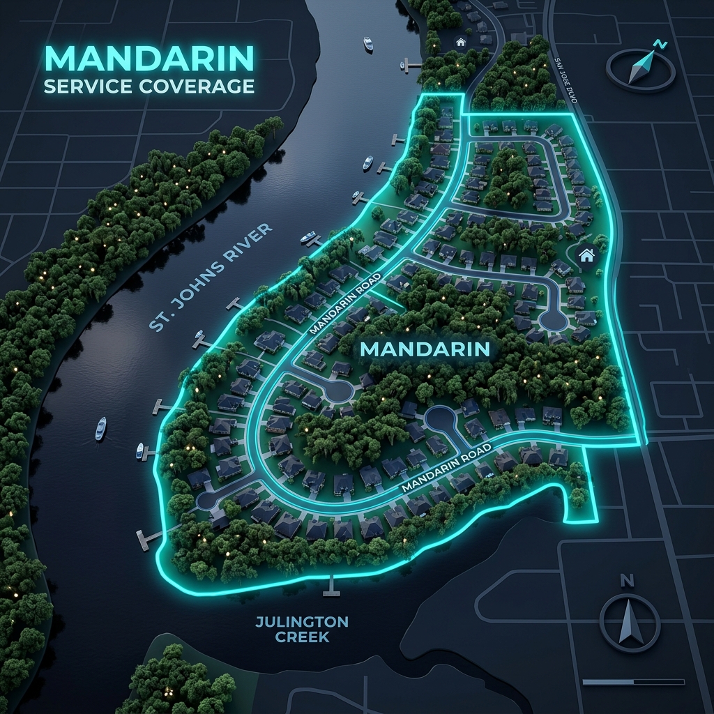Service areas in Mandarin
